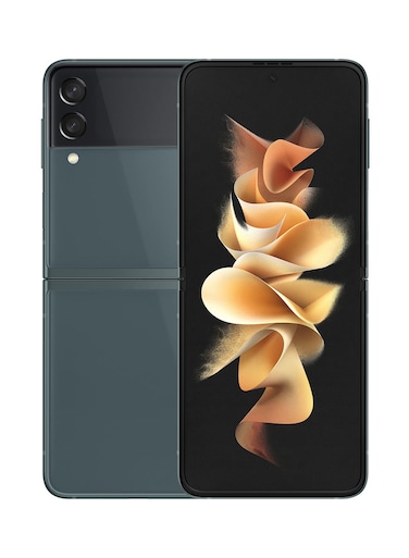 Samsung Galaxy Z Flip3 Single SIM, 8GB RAM, 256GB, 5G, Green - International Version (1 Year Warranty)