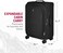 Victorinox Crosslight Medium Softside Case Travel Suitcase Trolley 30 X 45 X 68 cm Black