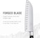 Victorinox Forged 7-Inch Granton Edge Santoku Knife 7.7323.17G Black
