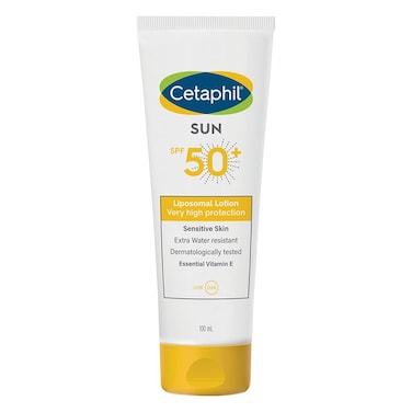 Cetaphil Sun Liposomal Lotion SPF 50+ Moisturizing Sunscreen For Face &amp; Body With Sensitive Skin, Unscented 100ml