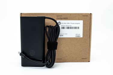 HP - 90W TYPE C Power Adapter with 3 Pin UK Power Cable
