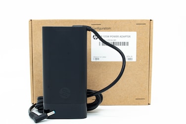 HP - 135W BLUE PIN Power Adapter with 3 Pin UK Power Cable