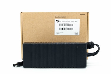 HP - 135W BLACK PIN Power Adapter with 3 Pin UK Power Cable