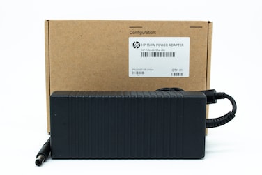 HP - 150W BIG BLACK PIN Power Adapter with 3 Pin UK Power Cable