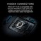 ASUS A31 Plus TG ARGB ATX Mid-Tower PC Case, Tempered Glass Side Panel, 4 Pre-installed ARGB Fans, Black