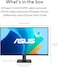 ASUS VA279HG 27-inch Full HD 1920x1080 120Hz IPS Gaming Monitor, 1ms MPRT, Adaptive-Sync, Eye Care, HDMI