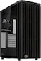 ASUS ProArt PA401 Wood Edition ATX Mid-Tower PC Case, Tempered Glass, 4 ARGB Fans, USB 3.2 Gen 2 Type-C, Black