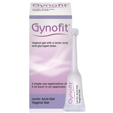 Gynofit Lactic Acid Vaginal Gel, Pack of 6's