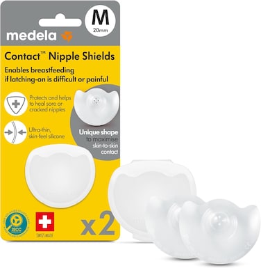 Medela - Contact Nipple Shields Medium (2 Pcs)
