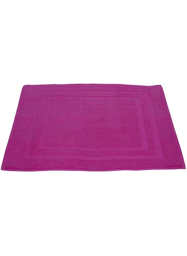 Hotel Linen Klub Cotton-Rich 850GSM Terry Ring Spun 1PC Bath Mat - Quick-Dry, Highly Absorbent for a Spa Experience at Home, Size: 50 x 80 cm, Fuchsia
