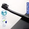 Curaprox Black is White Toothbrush Pack of 2, Ultra-Soft Toothbrush, Plaque Removal, Pair with Black is White Fluoride Whitening Toothpaste, Bristles Infused with Activated Carbon