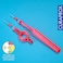 Curaprox Interdental Brush Refills CPS 07 Prime &ndash; ISO Size 1, Red , Ultra-Fine Filaments for Effective Cleaning of Tight Gaps , 8-Pack , Swiss Made , English Packaging