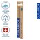 Curaprox CS Wood Ultra-Soft Toothbrush I 4440 CUREN Bristles for Healthier Teeth &amp; Gums I Sustainable Beech Wood Handle I Gentle Cleaning for Adults, Single Pack
