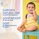 Curaprox Baby Teething Ring &amp; Rattle &ndash; BPA-Free Silicone Teething Toy for Pain Relief, Includes Learning Toothbrush for Oral Care, Sensory Motor Development Toy for Infants &amp; Toddlers, Pink, 1 Pc