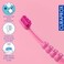 Curaprox Baby Toothbrush, Pink - Soft toothbrush for babies &amp; kids 0-4 years old - 4260 Extra-fine CUREN Filaments for gentle, efficient brushing.