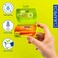Curaprox Travel Set Ortho Green I Includes CS 5460 Travel Toothbrush, 10ml Be You Toothpaste, CPS Prime 07 &amp; 09 Interdental Brushes I Compact Oral Care Kit for On-the-Go