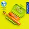Curaprox Travel Set Ortho Green I Includes CS 5460 Travel Toothbrush, 10ml Be You Toothpaste, CPS Prime 07 &amp; 09 Interdental Brushes I Compact Oral Care Kit for On-the-Go