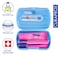 Curaprox Travel Set Ortho Blue I Includes CS 5460 Travel Toothbrush, 10ml Be You Toothpaste, CPS Prime 07 &amp; 09 Interdental Brushes I Compact Oral Care Kit for On-the-Go