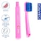 Curaprox Travel Set Ortho Blue I Includes CS 5460 Travel Toothbrush, 10ml Be You Toothpaste, CPS Prime 07 &amp; 09 Interdental Brushes I Compact Oral Care Kit for On-the-Go