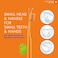 Curaprox Kids Ultra Soft Toothbrush, Pack of 3, 5,500 CUREN Bristles for Gentle Plaque Removal &amp; Cavity Reducing, Ergonomic Handle for Correct Brushing Angle, Kids Toothbrush Age 4 to 12, Assorted