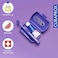 Curaprox Kids Travel Dental Set, Purple &ndash; Ultra Soft 5500 filaments Kids Toothbrush, 10ml Fluoride Toothpaste &amp; CPS Interdental Brush, Compact Oral Care Kit &amp; Gift Set for Children 6&ndash;12 Years