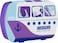 Curaprox Kids Travel Dental Set, Purple &ndash; Ultra Soft 5500 filaments Kids Toothbrush, 10ml Fluoride Toothpaste &amp; CPS Interdental Brush, Compact Oral Care Kit &amp; Gift Set for Children 6&ndash;12 Years