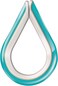 Little Trees Air Freshener Clip LTC015 Tropical Fragrance For Car Home Boat Caravan - Single Pack