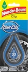 LITTLE TREES PER90534 Air Freshener, Clip, New Car Fragrance, Blue/Black