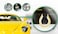 LITTLE TREES PER90534 Air Freshener, Clip, New Car Fragrance, Blue/Black