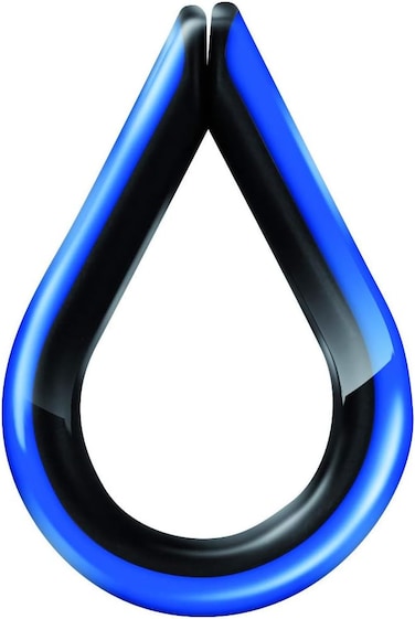 LITTLE TREES PER90534 Air Freshener, Clip, New Car Fragrance, Blue/Black