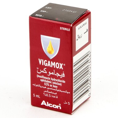 Vigamox 0.5% Eye Drops 5ml