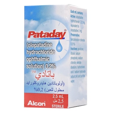 Alcon Pataday 0.2% Eye Drops 2.5ml