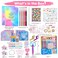 Poaoed DIY Journal Kit for Girls Ages 8-14, ScrapbookDiary Kit, Gift Set