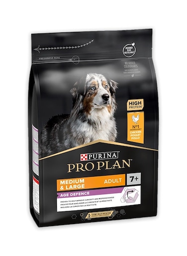 Purina Medium And Large Adult 7+ Age Defence Chicken Dog Food - 3kg