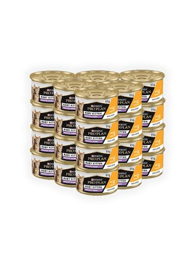 Purina Pro Plan Baby Kitten Food With Chicken - 85g (Pack Of 24)