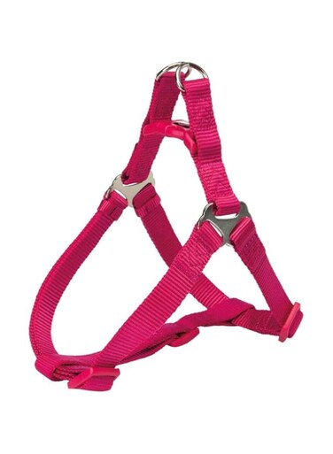 Trixie Premium One Touch Fuchsia Harness for Dogs Medium
