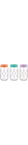 Regna Decorated Glass Jar With Plastic Lid 1L (Transparent)