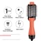 Revlon One Step Hair Dryer &amp; Volumizer, 1100 Watts, Oval Brush Design, IONIC TECHNOLOGY, 2 heat setting plus cool setting - RVDR5222