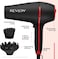 Revlon SmoothStay Hair Dryer - Volumising Diffuser, Grill Triple-Coated In Ceramic Infused With Coconut Oil, 3 Heat - 2 Speed Settings, Power 1875 Watts - RVDR 5317