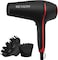 Revlon SmoothStay Hair Dryer - Volumising Diffuser, Grill Triple-Coated In Ceramic Infused With Coconut Oil, 3 Heat - 2 Speed Settings, Power 1875 Watts - RVDR 5317