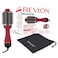 Revlon One Step Hair Dryer &amp; Volumizer, Titanium Edition, 2 heat setting plus cool setting, Ionic Technology, Tangle-Free Combination Bristles - RVDR 5279 ARB