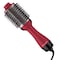 Revlon One Step Hair Dryer &amp; Volumizer, Titanium Edition, 2 heat setting plus cool setting, Ionic Technology, Tangle-Free Combination Bristles - RVDR 5279 ARB