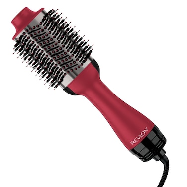 Revlon One Step Hair Dryer &amp; Volumizer, Titanium Edition, 2 heat setting plus cool setting, Ionic Technology, Tangle-Free Combination Bristles - RVDR 5279 ARB