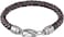 Tommy Hilfiger Men's Brown Woven Leather Bracelet - 2790047