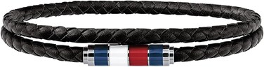 Tommy Hilfiger Men's Multicolor Leather &amp; Steel Bracelet - 2790056