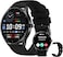 PEJE Smart Watches For Men,1.28" Display,Prayer Alerts,Arabic Support,Bluetooth Calls,IP68 Waterproof,Spo2/Hr/Sleep Tracking,123+ Sports Modes,7-Day Battery (230mah),Ios/Android.(Black)