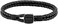 Hugo Boss Men's Black Leather Bracelet - 1580047M