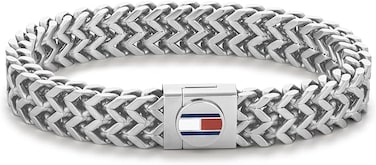 Tommy Hilfiger Men's Silver Chain Bracelets - 2790245
