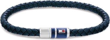 Tommy Hilfiger Men's Blue Leather Bracelet - 2790294