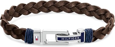 Tommy Hilfiger Men's Brown Leather Bracelet - 2790309